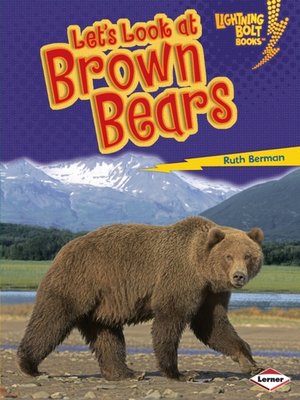 cover image of Let's Look at Brown Bears